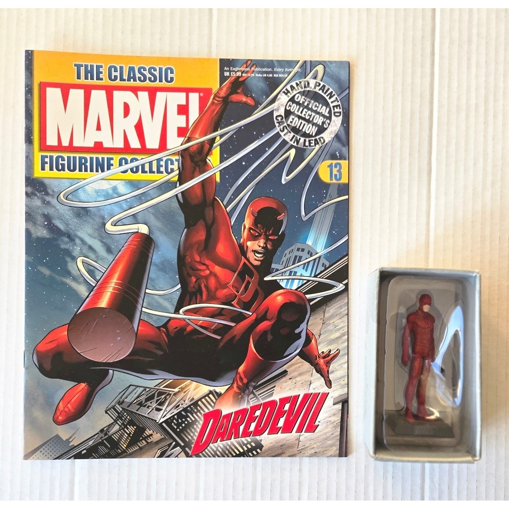 Eaglemoss 1:16 Classic Marvel‎ Figurine w/Book: Daredevil #13